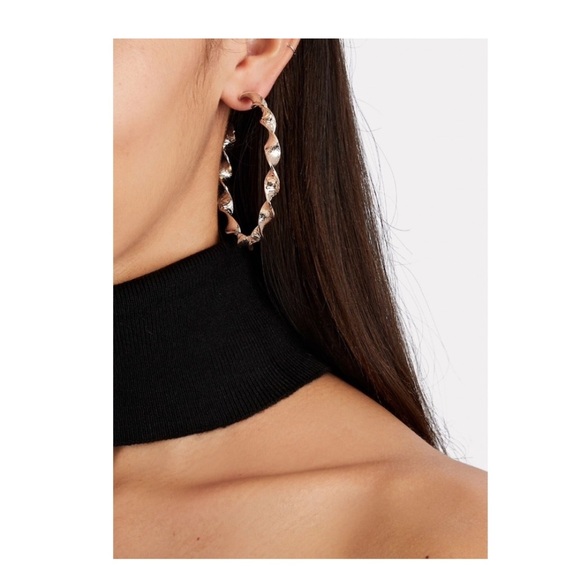 Dannijo Lewis Hoop Earrings. - Picture 4 of 5